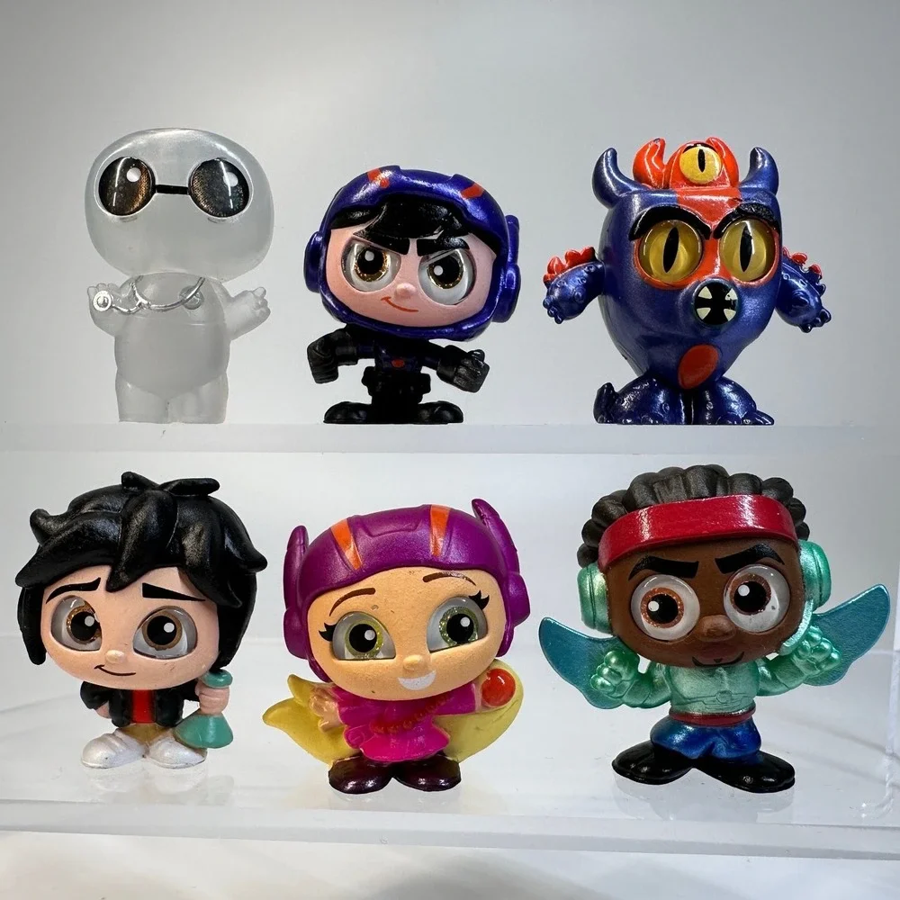 Disney Doorables BIG HERO 6 Series 8 Baymax Hiro Fred Honey Wasabi ULTRA RARE